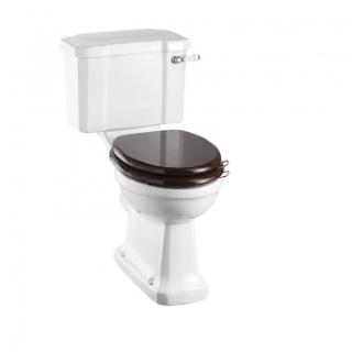 Regal close-coupled pan with slimline lever cistern